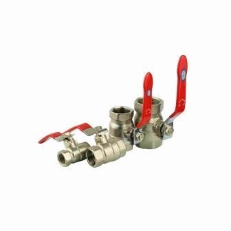 Schmiede CW617N Messingkugelventile 1/2 Zoll bis 4 Zoll Schmetterlingshandgriffkugelventil