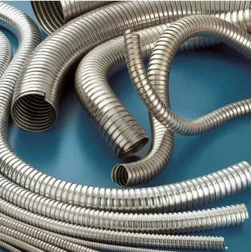 SS304 316L Geflechtete flexible Schlauchrohr gewölbt Flexible Metallschlauch rostfeste Korrosionsbeständige