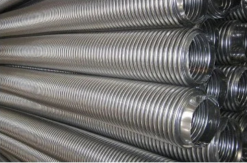 SS304 316L Geflechtete flexible Schlauchrohr gewölbt Flexible Metallschlauch rostfeste Korrosionsbeständige