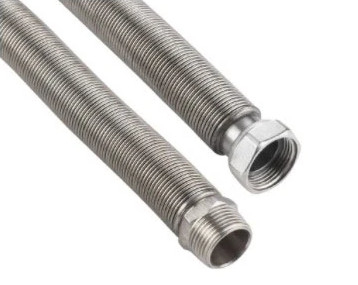 SS304 316L Geflechtete flexible Schlauchrohr gewölbt Flexible Metallschlauch rostfeste Korrosionsbeständige