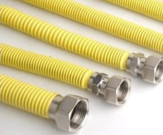 SS304 316L Geflechtete flexible Schlauchrohr gewölbt Flexible Metallschlauch rostfeste Korrosionsbeständige
