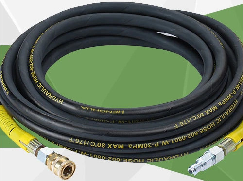 Hochdruckwaschmaschine Jet Schlauch ID 6mm 8mm Edelstahl Flexible Schlauch mit Reiniger