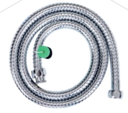 304 Flexible Edelstahl geflochten Schlauch Chromplattiert Spiral Metall Schläuche Shattaf Duschschlauch