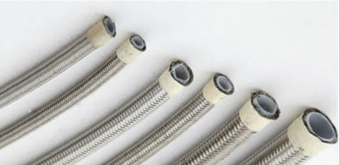 5/16 Zoll Flexible Schläuche Edelstahl geflochten PTFE geflochten Brennstofföl Kühlschlauchlinien