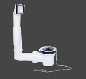 1-1 / 2in Weißes Becken Drainer Ziehen Typ Toilettenzapfen