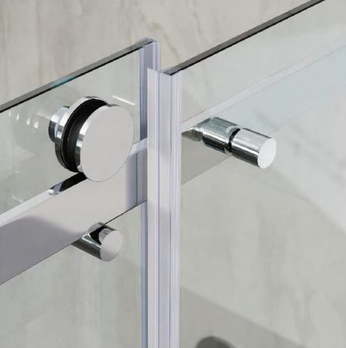 52 X 36 X 79 Zoll 10mm Glas Duschgehäuse 900 Quadranten Duschgehäuse