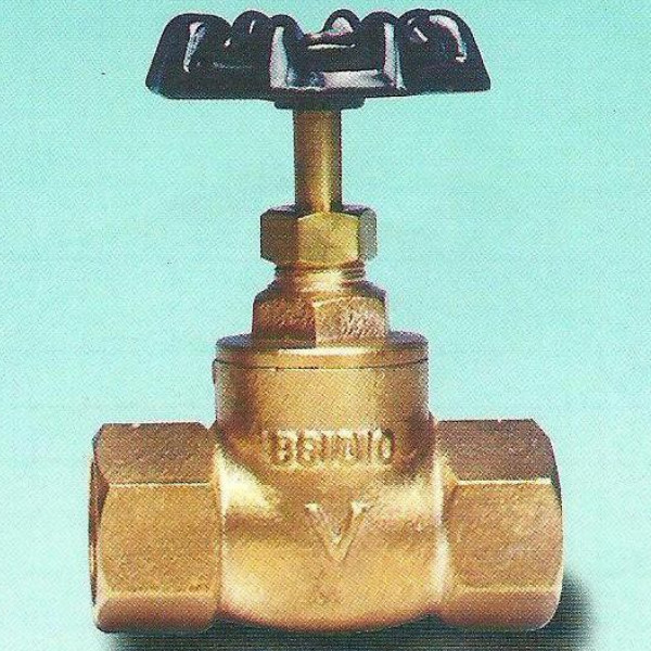 BS1010 - 2 Metall Stop Messing Torventile Radgriff 1/2in - 2in Loose Jumper-Ventil