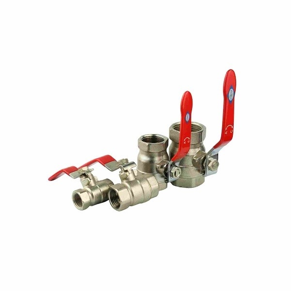 Schmiede CW617N Messingkugelventile 1/2 Zoll bis 4 Zoll Schmetterlingshandgriffkugelventil
