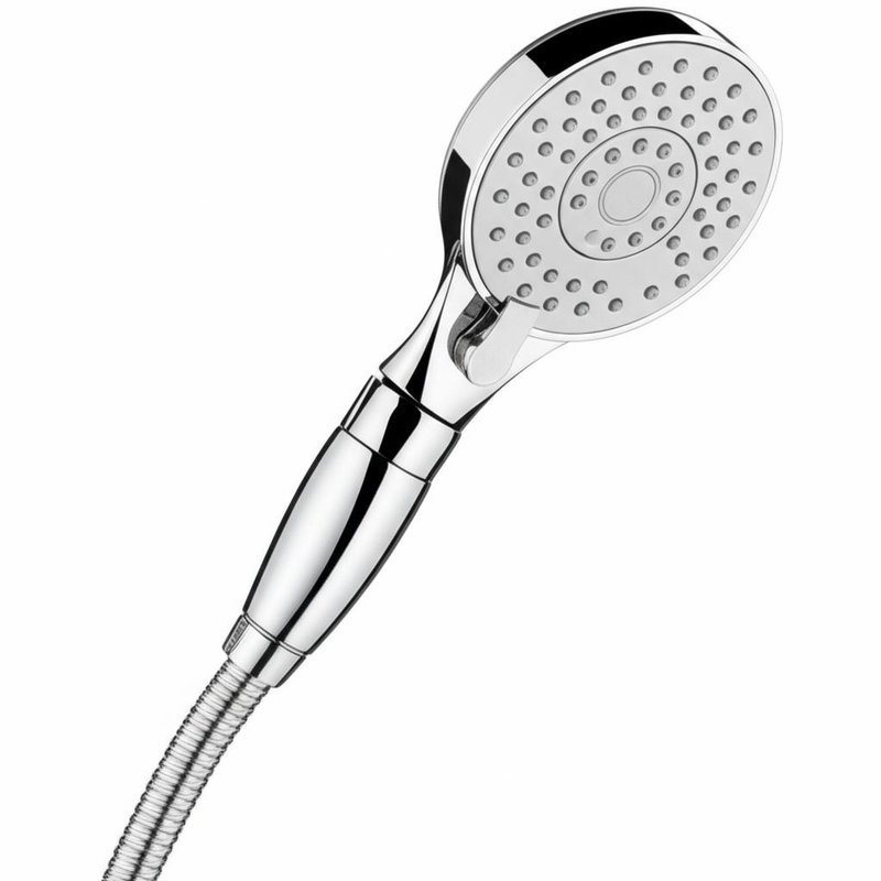 Messing Duscharmatur-Set Unterputz Decken-Regenbrause Wasserfall-Auslauf mit Handbrause Kombi-Set